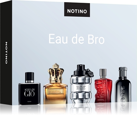 Beauty Discovery Box Notino Eau de Bro Jean Paul Gaultier, Hugo Boss, Armani, Diesel, Viktor &