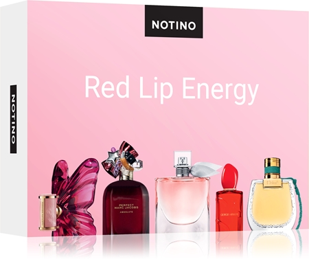 Beauty Discovery Box Notino Red Lip Energy set for women