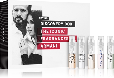 Beauty Discovery Box Notino The Iconic Fragrances by Armani szett unisex