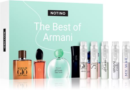 Beauty Discovery Box The Best of Armani set uniseks