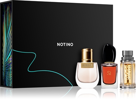 Beauty Discovery Box Exclusive Notino Intense Voyage coffret cadeau mixte
