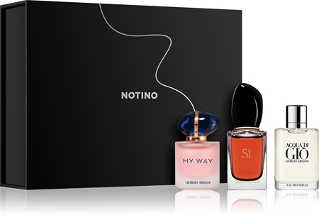 Beauty Discovery Box Exclusive Notino Armani's Choice set cadou unisex editie limitata