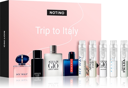 Beauty Discovery Box Notino Trip to Italy rinkinys Unisex