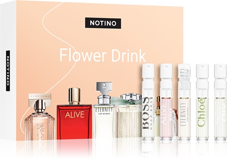 Beauty Discovery Box Notino Flower Drink set for women notino