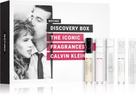 Beauty Discovery Box Notino The Iconic Fragrances by Calvin Klein set uniseks