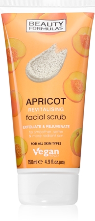 Beauty Formulas Apricot Ansiktsskrubb