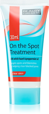 Beauty Formulas Clear Skin On The Spot gel de limpeza para limpeza profunda