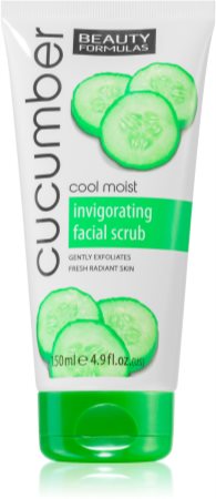 Beauty Formulas Cucumber erfrischendes Hautpeeling