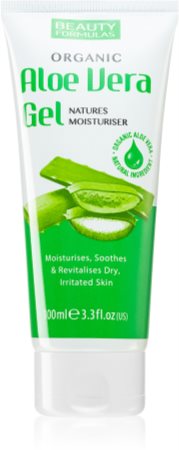 Beauty Formulas Aloe Vera gel hidratante para corpo e rosto