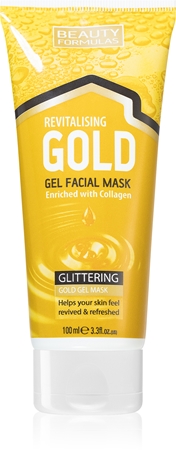 Beauty Formulas Gold masque gel au collagène