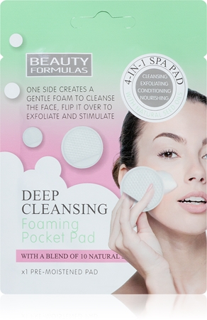 Beauty Formulas Deep Cleansing moist makeup remover pad for deep cleansing