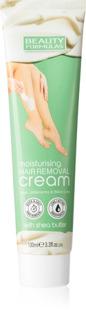 Beauty Formulas Hair Remover Shea Butter крем для ніг для депіляції зі зволожуючим ефектом