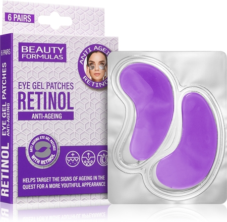 Beauty Formulas Retinol Opstrammende øjenpadsgel med retinol