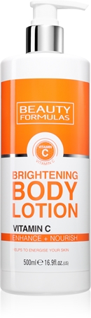Beauty Formulas Vitamin C Körpercreme mit aufhellender Wirkung