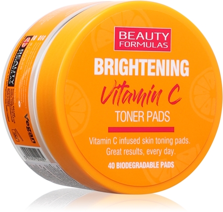 Beauty Formulas Vitamin C toner pads