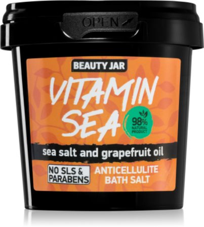 Beauty Jar Vitamin Sea sales de baño contra la celulitis