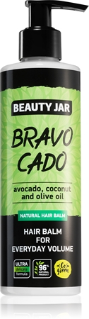 Beauty Jar Bravocado nourishing balm for hair volume