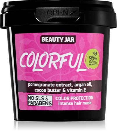 Beauty Jar Colorful pflegende Maske für gefärbtes Haar
