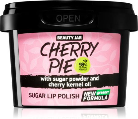 Beauty Jar Cherry Pie peeling de açúcar para lábios