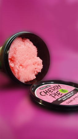 Beauty Jar Cherry Pie sugar scrub for lips