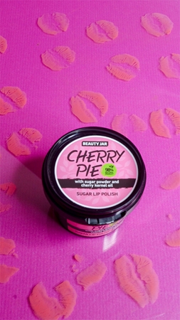 Beauty Jar Cherry Pie sugar scrub for lips