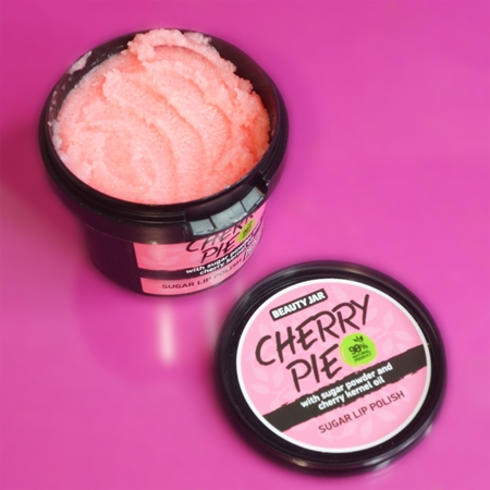 Beauty Jar Cherry Pie sugar scrub for lips