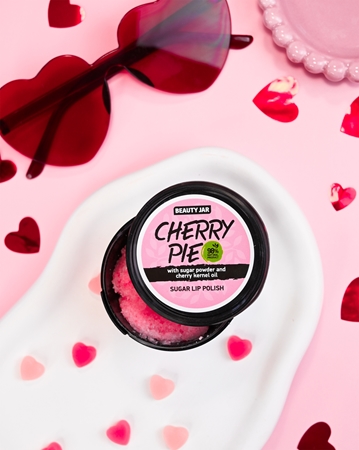 Beauty Jar Cherry Pie sugar scrub for lips