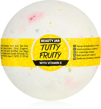 Beauty Jar Tutty Fruity bombe de bain à la vitamine E