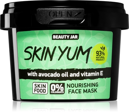 Beauty Jar Skin Yum hydratační a vyživující pleťová maska