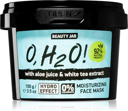 Beauty Jar O, H2O! maseczka nawilżająca do twarzy z aloesem
