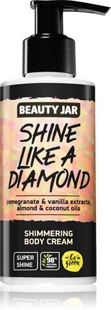 Beauty Jar Shine Like A Diamond rozjasňující tělový krém s vyživujícím účinkem