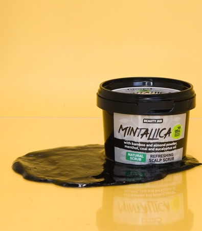 Beauty Jar Mintallica valomasis šveitiklis plaukams ir galvos odai