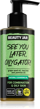 Beauty Jar See You Later, Oilygater! óleo de limpeza removedor de maquilhagem para pele oleosa e mista