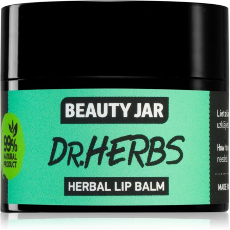 Beauty Jar Dr. Herbs balzam za ustnice z hranilnim učinkom