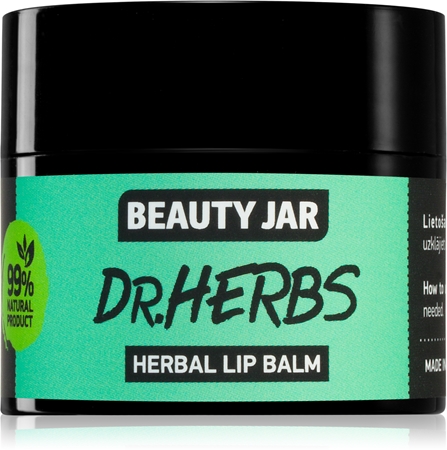 Beauty Jar Dr. Herbs balzám na rty s vyživujícím účinkem