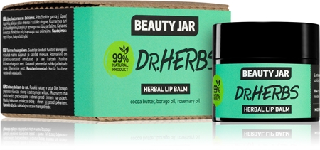 Beauty Jar Dr. Herbs balzám na rty s vyživujícím účinkem