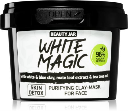 Beauty Jar White Magic masca de fata pentru curatare cu efect de hidratare