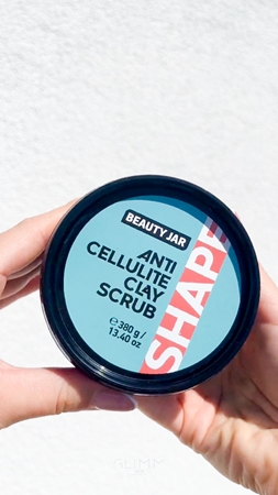 Beauty Jar Shape пілінг для тіла проти целюліту з глиною