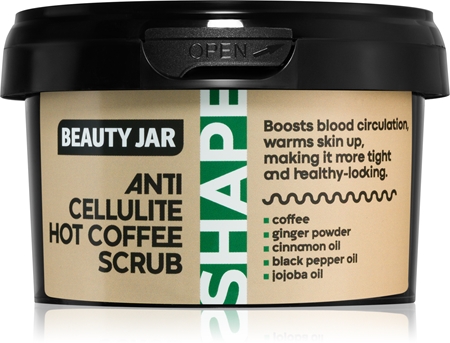 Beauty Jar Shape anti-cellulite body scrub