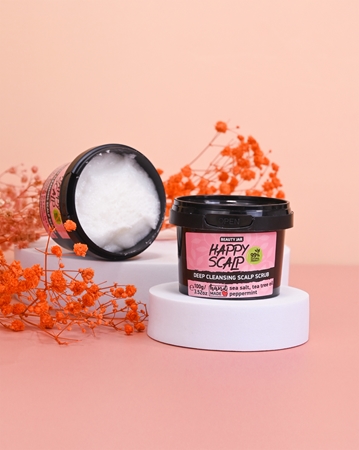 Beauty Jar Happy Scalp valomasis šveitiklis riebiai galvos odai