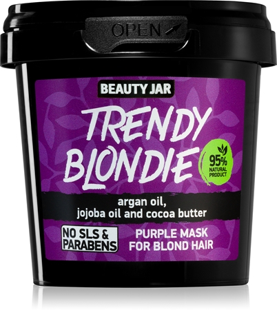 Beauty Jar Trendy Blondie Natürlich neutralisierende Maske für blonde
