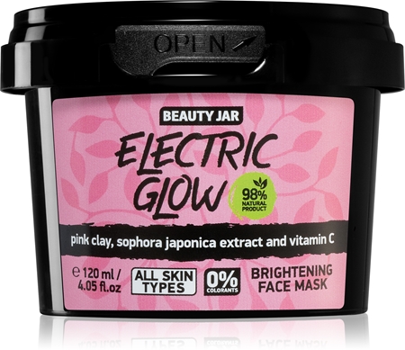 Beauty Jar Electric Glow rozjasňující pleťová maska