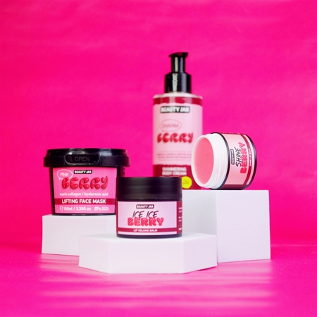 Beauty Jar Berry Shine balzám na rty