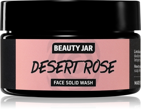 Beauty Jar Desert Rose čistiace mydlo na tvár pre citlivú pleť
