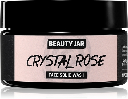 Beauty Jar Crystal Rose Rengöringstvål för ansikte med uppljusande effekt