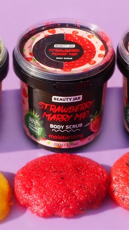 Beauty Jar Strawberry, Marry Me! scrub idratante corpo