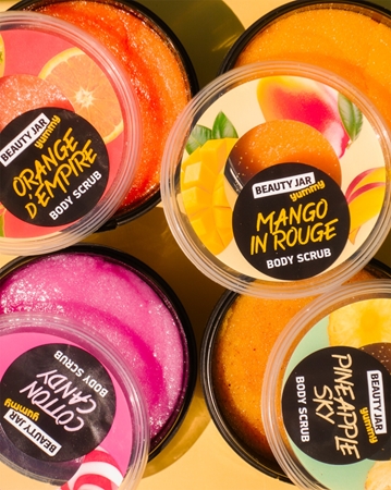 Beauty Jar Yummy Orange d'Empire švelnus šveitiklis gaivinančio poveikio