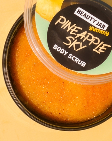 Beauty Jar Yummy Pineapple Sky skaistinamasis šveitiklis