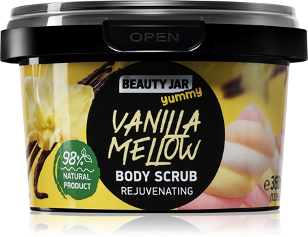 Beauty Jar Yummy Vanilla Mellow Gentle Scrub with rejuvenating effect