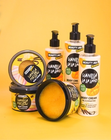 Beauty Jar Yummy Vanilla La La Land ανανεωτική κρέμα για το σώμα